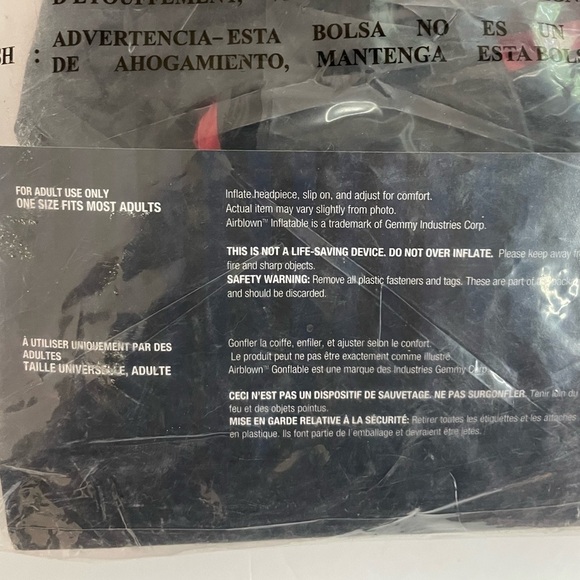 Halloween Inflatable Mohawk Hat - Picture 9 of 9